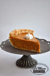 A seasonal favorite- Pumpkin Pie.